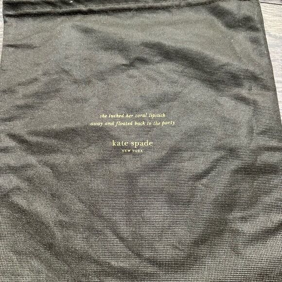 Kate Spade Small Brown Logo Dust Bag - Picture 2 of 3